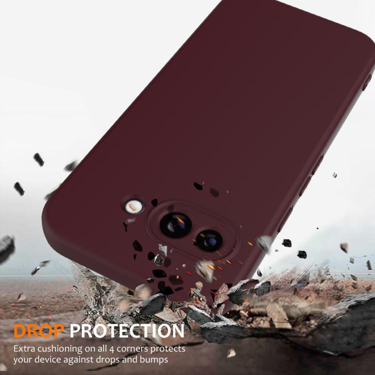 For Google Pixel 9a Shockproof Silicone Magsafe Phone Case