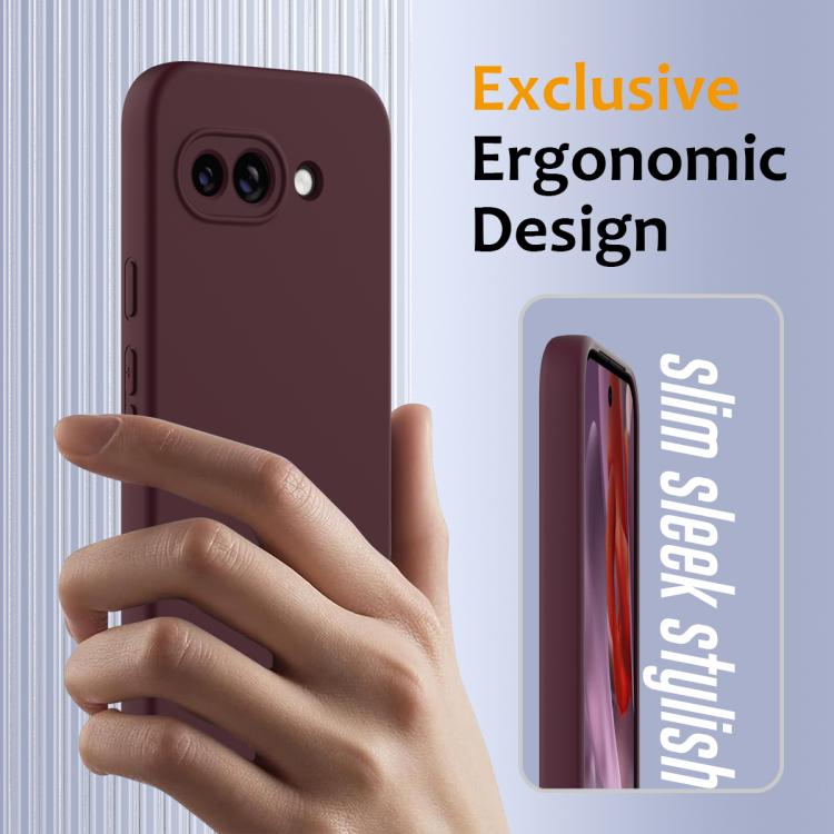For Google Pixel 9a Shockproof Silicone Magsafe Phone Case