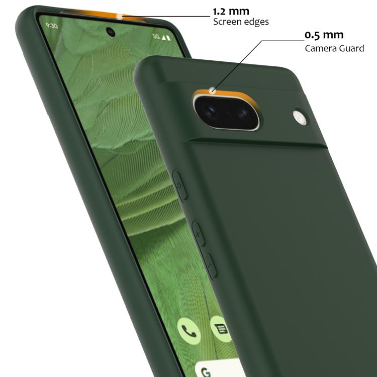 For Google Pixel 7a Shockproof Silicone Magsafe Phone Case