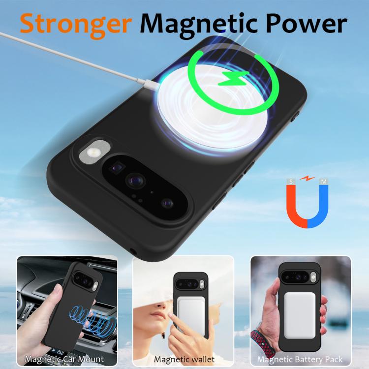 For Google Pixel 10 Shockproof Silicone Magsafe Phone Case