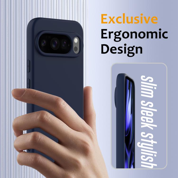 For Google Pixel 10 Pro Shockproof Silicone Magsafe Phone Case