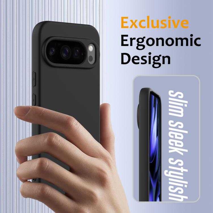 For Google Pixel 10 Pro Shockproof Silicone Magsafe Phone Case