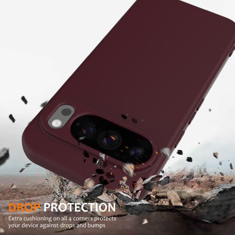 For Google Pixel 10 Pro Shockproof Silicone Magsafe Phone Case