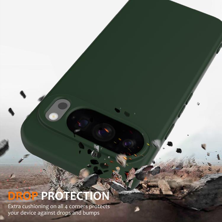 For Google Pixel 10 Pro Shockproof Silicone Magsafe Phone Case