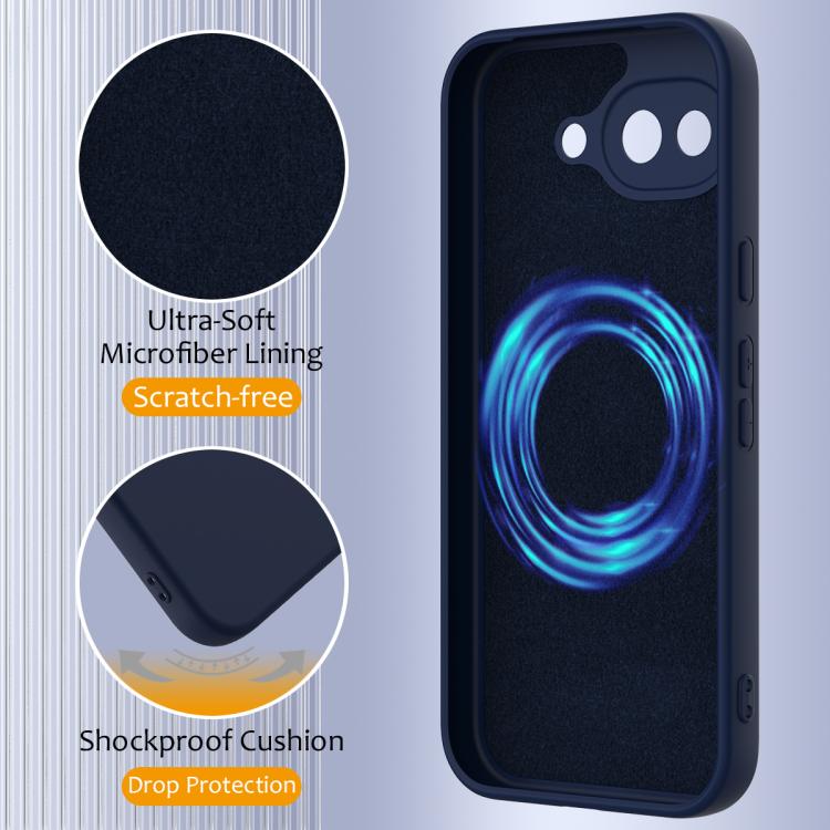 For Google Pixel 10a Shockproof Silicone Magsafe Phone Case