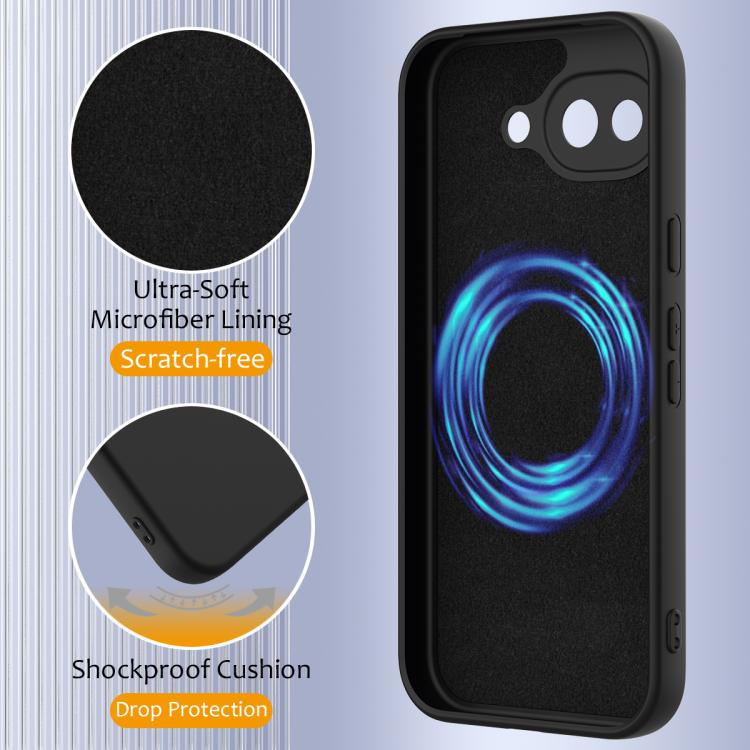 For Google Pixel 10a Shockproof Silicone Magsafe Phone Case