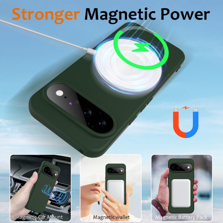 For Google Pixel 11 Shockproof Silicone Magsafe Phone Case