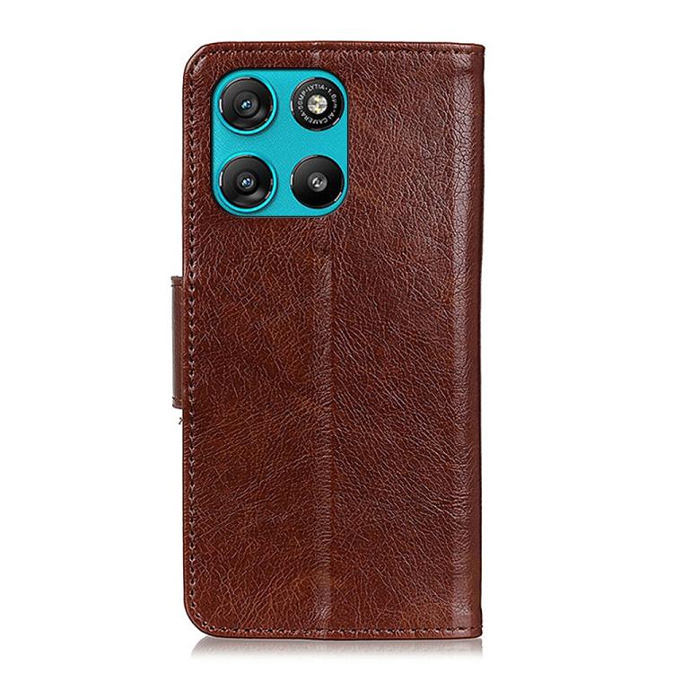 For Motorola Moto G57 Power/G67 Power Nappa Texture Horizontal Flip Leather Phone Case