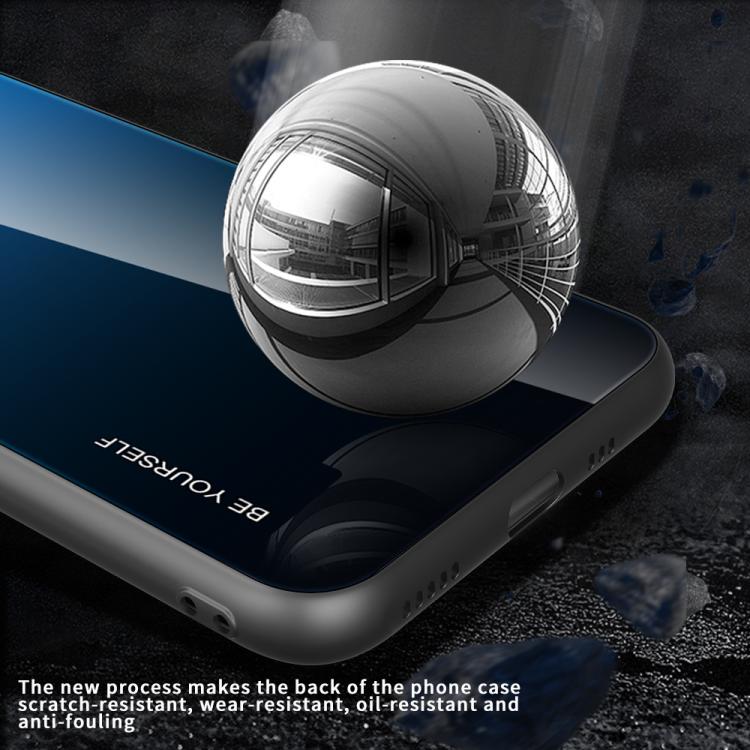 For Samsung Galaxy S25+ 5G Gradient Color Glass Phone Case