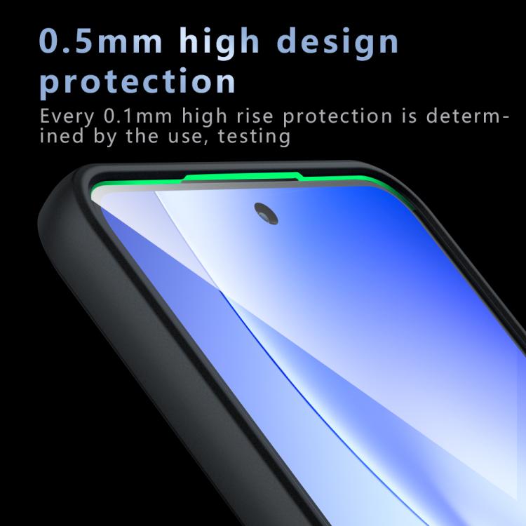 For Realme 14 / 14T / Neo7x Armor MagSafe PC Hybrid TPU Phone Case - Frosted Black