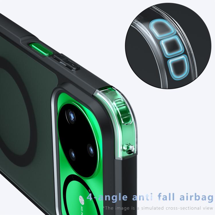 For Huawei nova 15 Pro / 15 Ultra Armor MagSafe PC Hybrid TPU Phone Case - Frosted Black