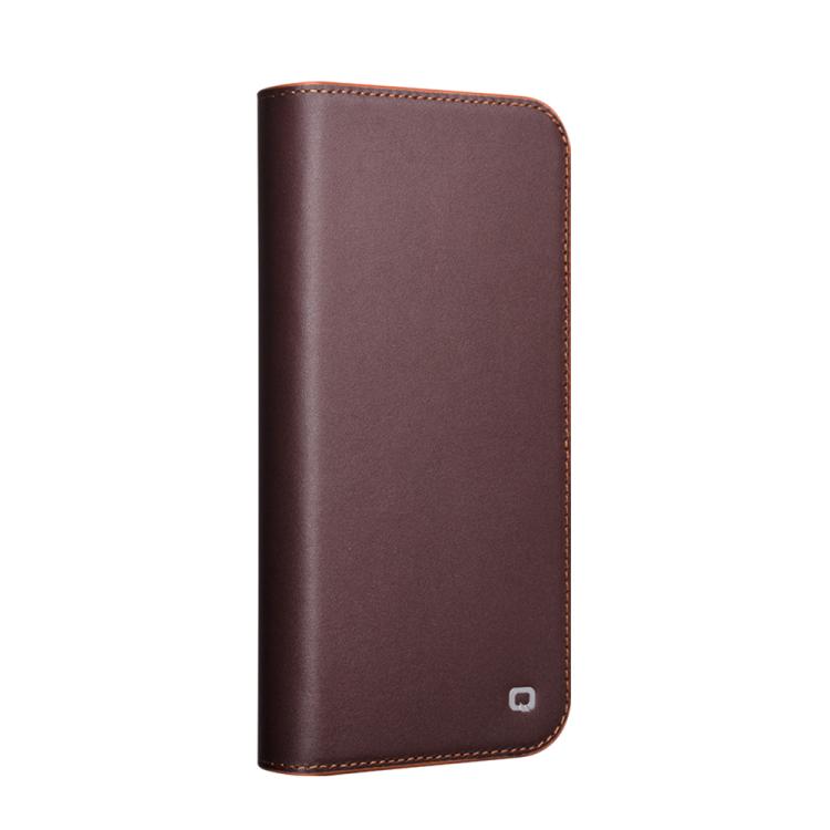 For iPhone 16 Pro QIALINO Classic Gen2 Genuine Leather Phone Case