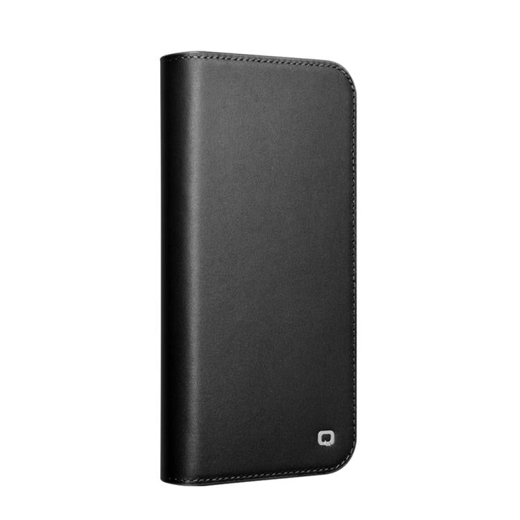 For iPhone 16 Plus QIALINO Classic Gen2 Genuine Leather Phone Case