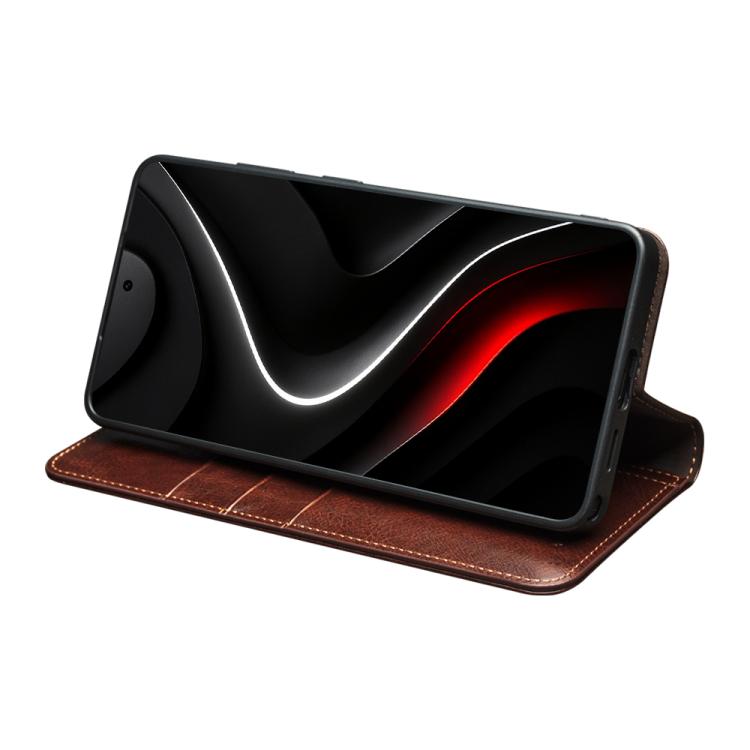 For Samsung Galaxy S26 Ultra 5G QIALINO Genuine Leather Phone Case