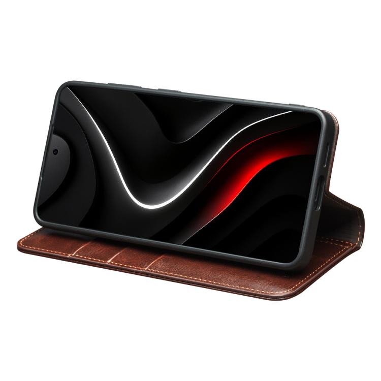 For Samsung Galaxy S26+ 5G QIALINO Genuine Leather Phone Case