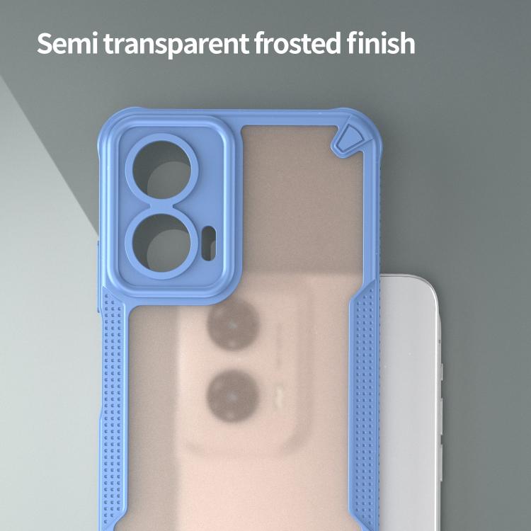 For Motorola Moto G35 5G Armor Glaze PC Hybrid TPU Phone Case