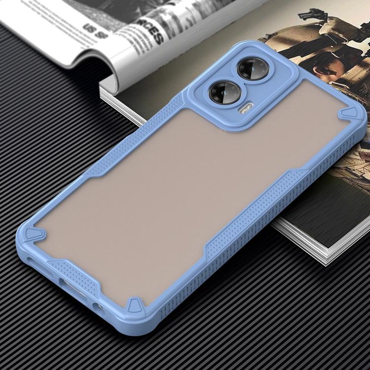 For Motorola Moto G35 5G Armor Glaze PC Hybrid TPU Phone Case