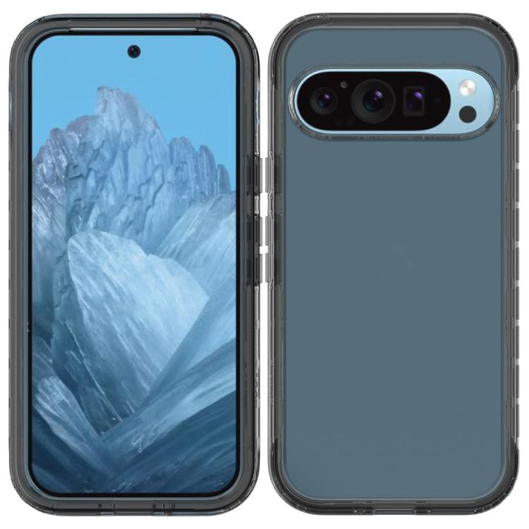 For Google Pixel 9 / 9 Pro Shockproof Clear Gradient PC + TPU Phone Case