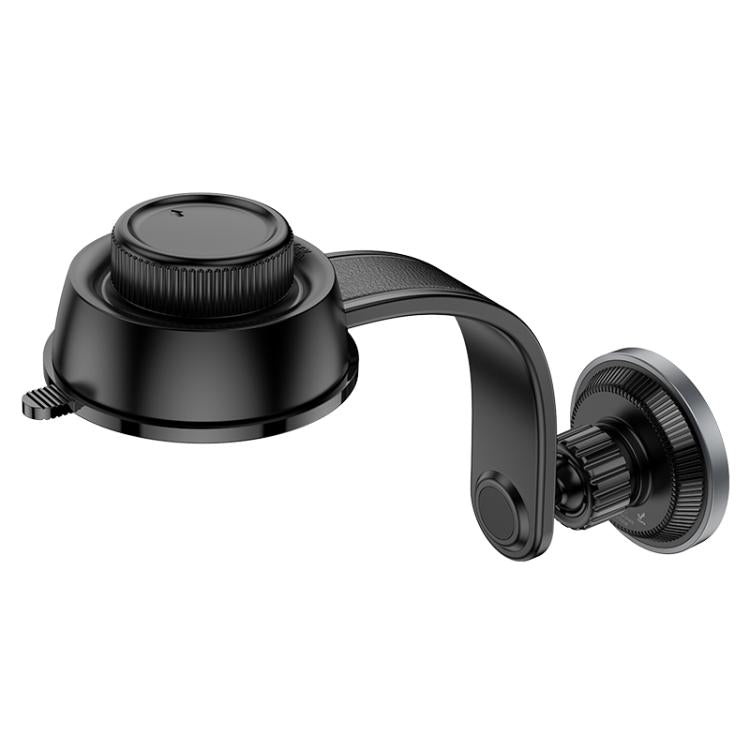 Borofone BH123 Profit Center Console Magnetic Car Holder - Black