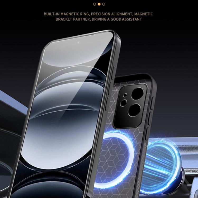 For Realme GT 6 HUIYI Leather Magnetic Phone Case