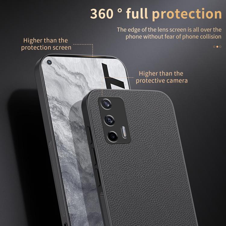 For Realme GT Neo2T HUIYI Leather Magnetic Phone Case
