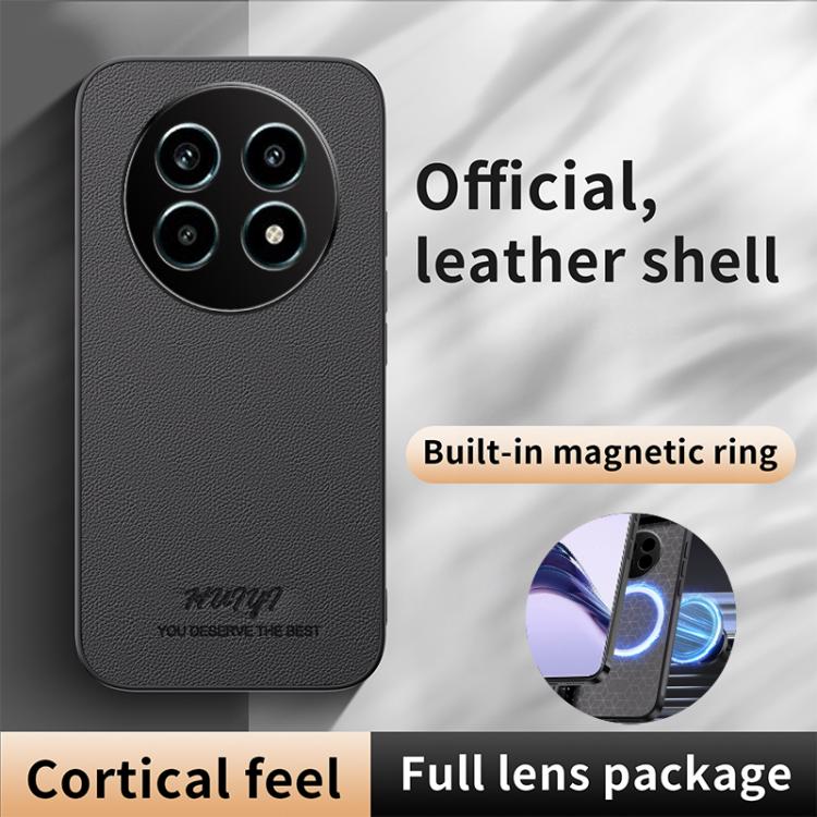 For Realme 13 Pro HUIYI Leather Magnetic Phone Case
