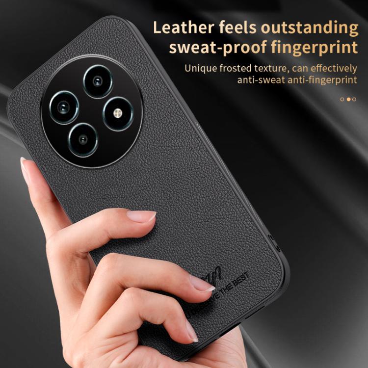 For Realme 13 Pro HUIYI Leather Magnetic Phone Case