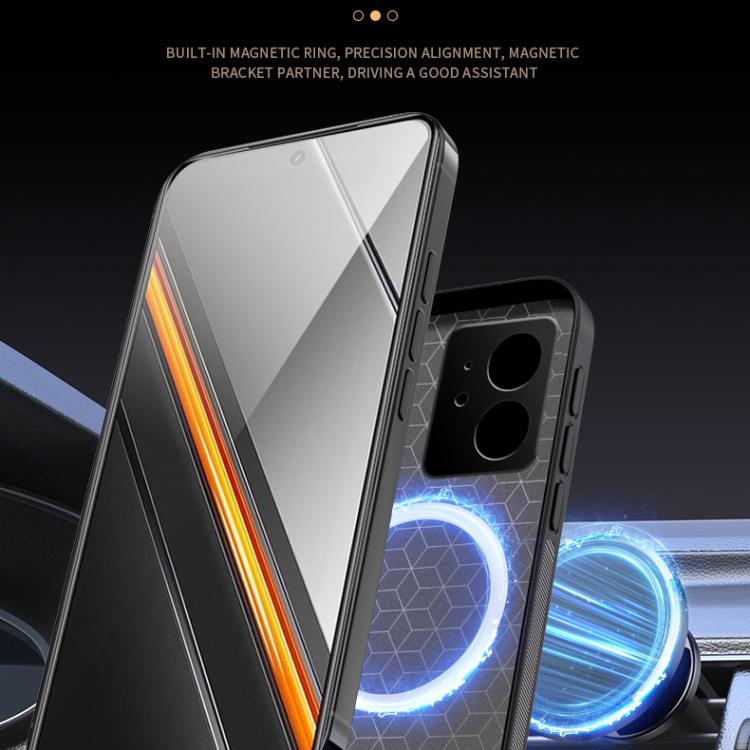 For Realme Neo7 SE HUIYI Leather Magnetic Phone Case