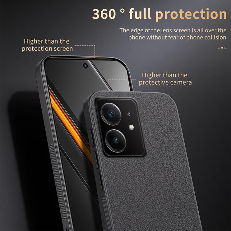 For Realme Neo7 SE HUIYI Leather Magnetic Phone Case