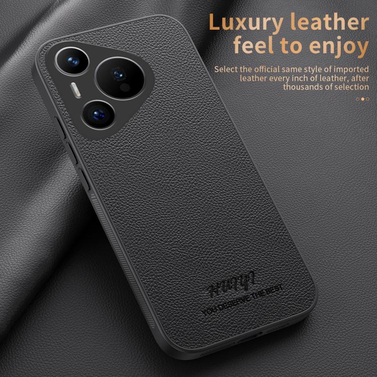 For Huawei Pura 70 HUIYI Leather Magnetic Phone Case