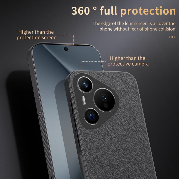 For Huawei Pura 70 HUIYI Leather Magnetic Phone Case