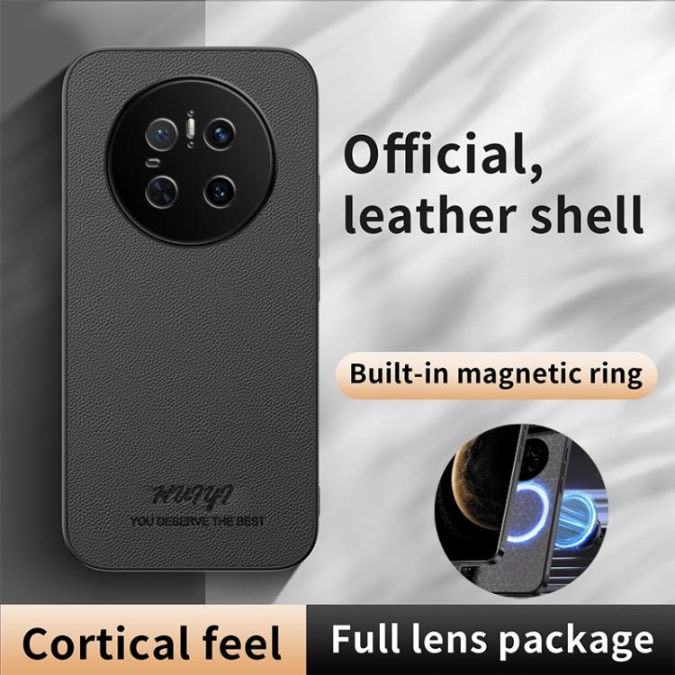 For Huawei Mate 70 HUIYI Leather Magnetic Phone Case