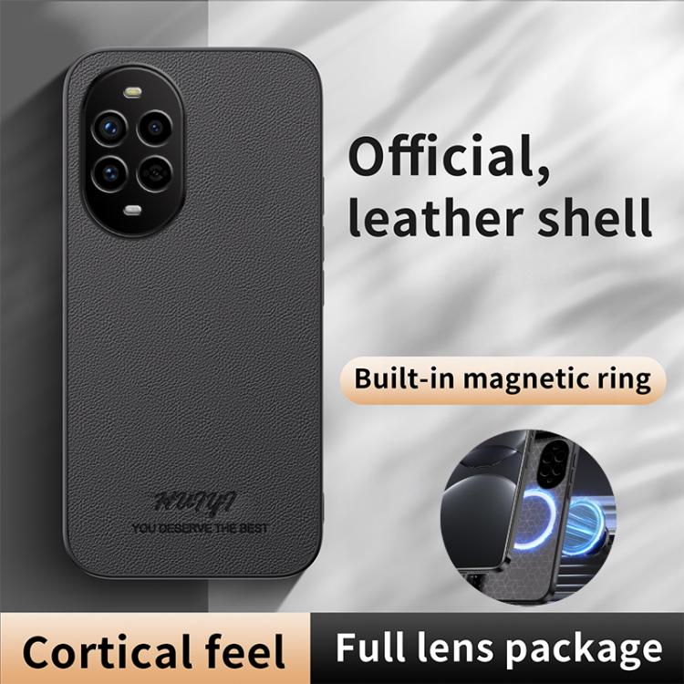 For Huawei nova 13 Pro HUIYI Leather Magnetic Phone Case