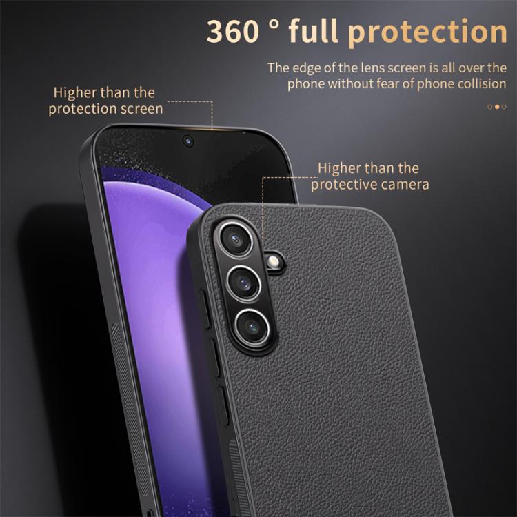 For Samsung Galaxy S24 FE 5G HUIYI Leather Magnetic Phone Case