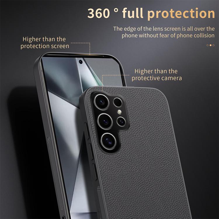 For Samsung Galaxy S25 Ultra 5G HUIYI Leather Magnetic Phone Case