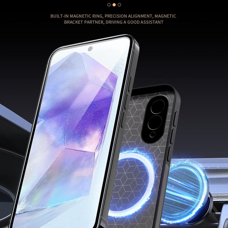 For Samsung Galaxy S25 Edge 5G HUIYI Leather Magnetic Phone Case