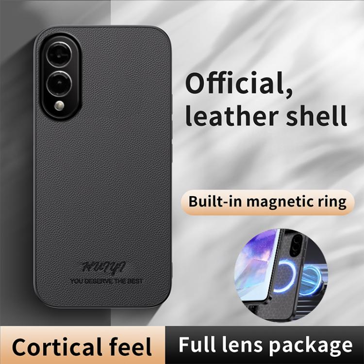 For Samsung Galaxy S25 Edge 5G HUIYI Leather Magnetic Phone Case