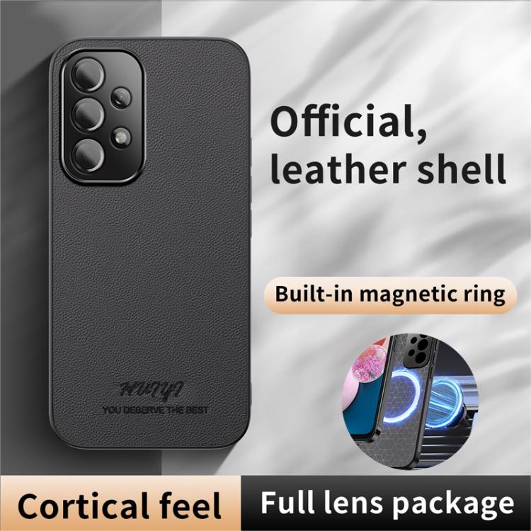 For Samsung Galaxy A13 4G HUIYI Leather Magnetic Phone Case