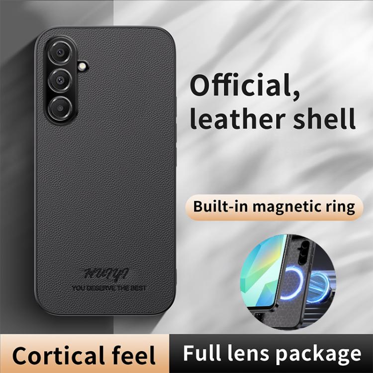 For Samsung Galaxy A16 5G HUIYI Leather Magnetic Phone Case