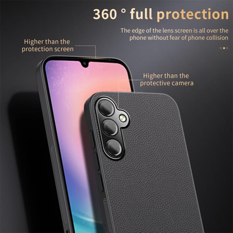 For Samsung Galaxy A24 4G HUIYI Leather Magnetic Phone Case