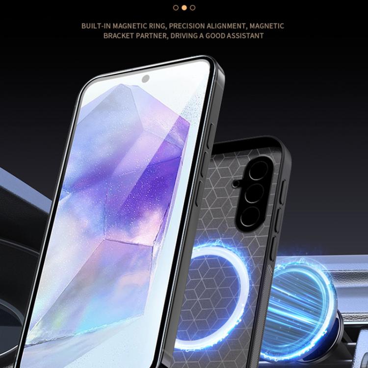 For Samsung Galaxy A36 5G HUIYI Leather Magnetic Phone Case