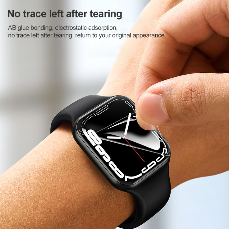 For Apple Watch Ultra 3 / 2 / 1 49mm Soft Hydrogel Film Watch Screen Protector with Locator