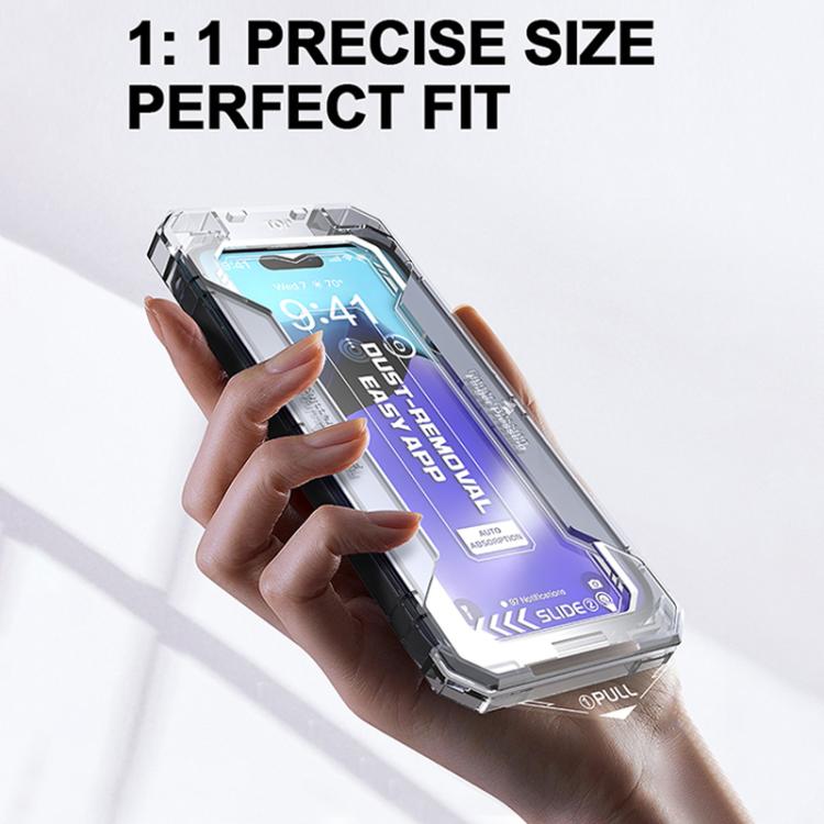 For iPhone 17 Pro Easy Install HD Tempered Glass Film