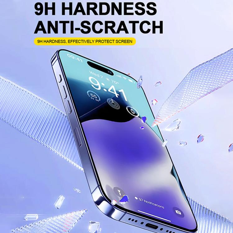 For iPhone 16 Plus / 15 Plus Easy Install HD Tempered Glass Film