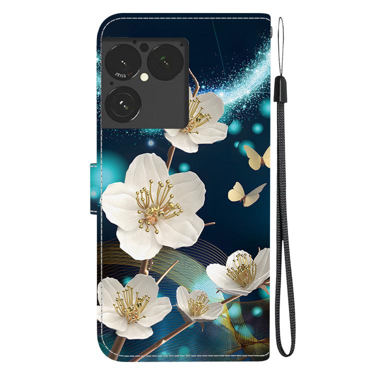 For Sony Xperia 1 VIII Crystal Texture Colored Drawing Leather Phone Case