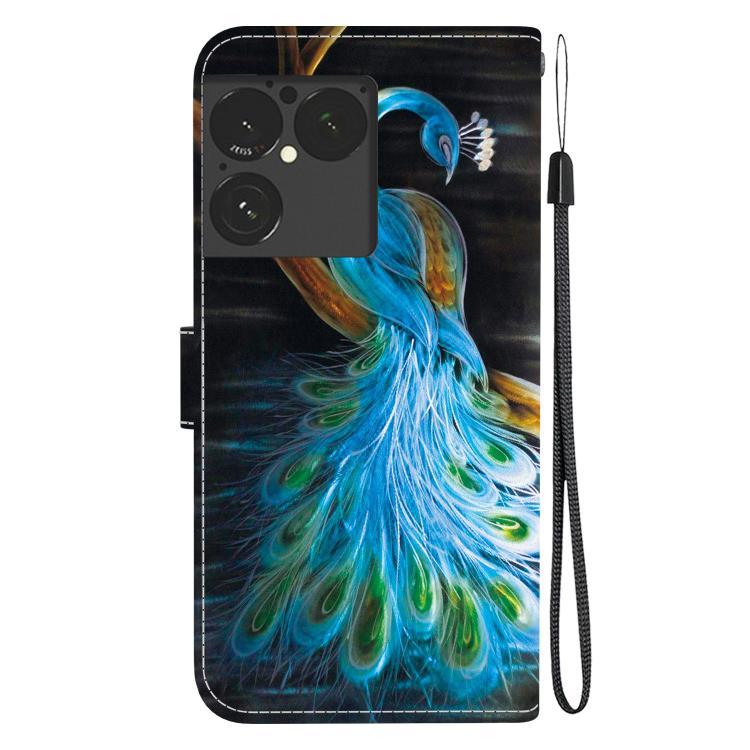 For Sony Xperia 1 VIII Crystal Texture Colored Drawing Leather Phone Case