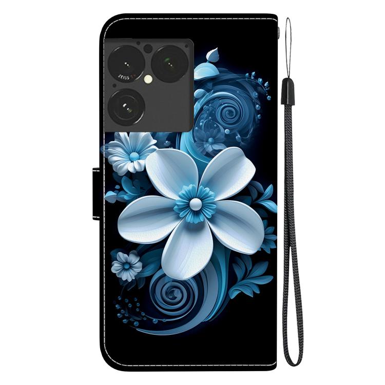 For Sony Xperia 1 VIII Crystal Texture Colored Drawing Leather Phone Case