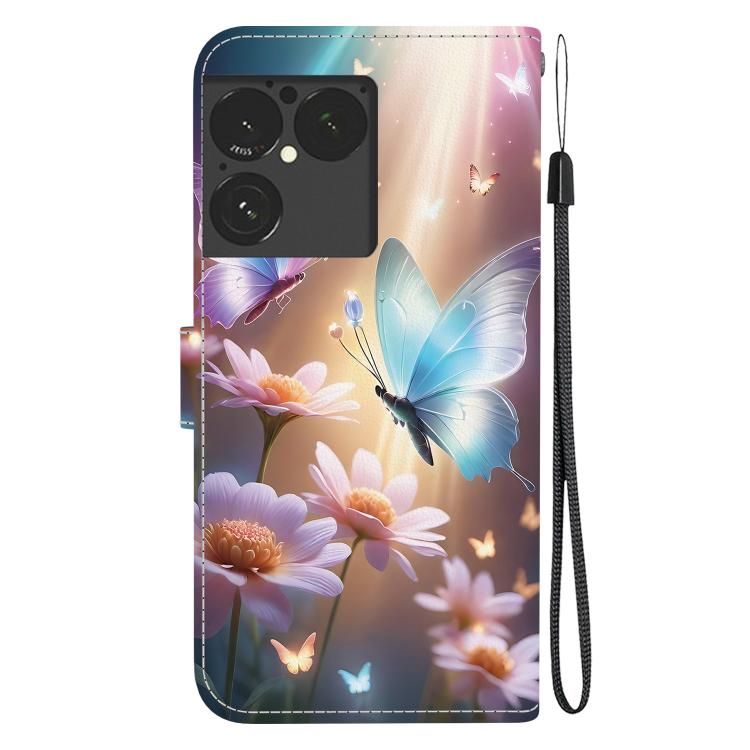 For Sony Xperia 1 VIII Crystal Texture Colored Drawing Leather Phone Case