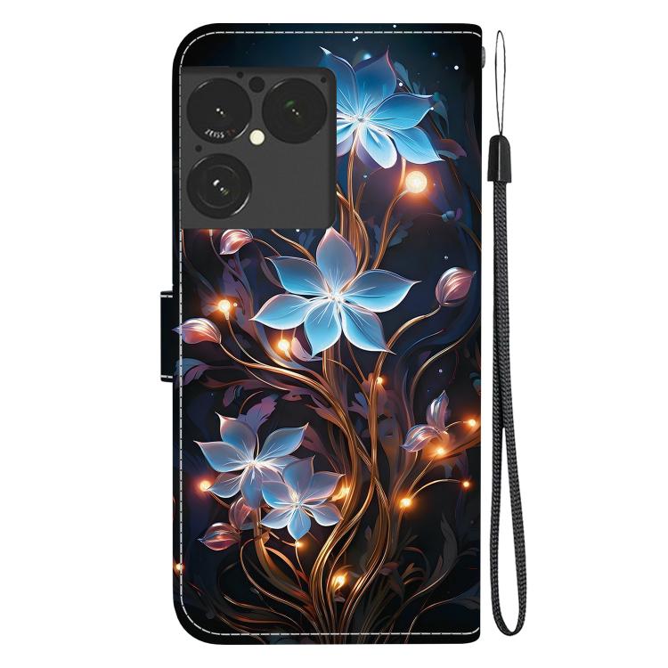 For Sony Xperia 1 VIII Crystal Texture Colored Drawing Leather Phone Case
