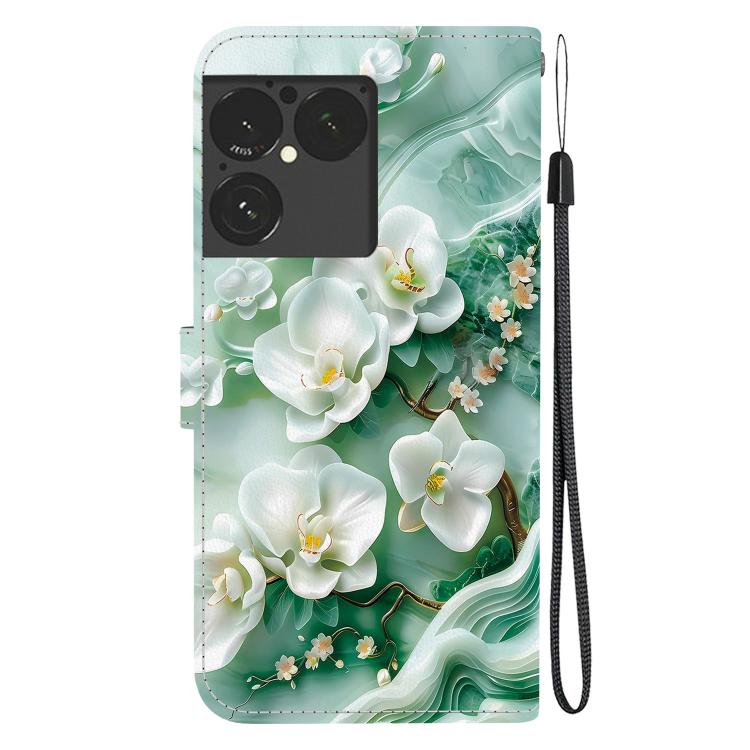 For Sony Xperia 1 VIII Crystal Texture Colored Drawing Leather Phone Case